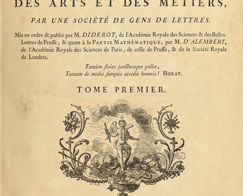 Encyclopedie de D'Alembert et Diderot